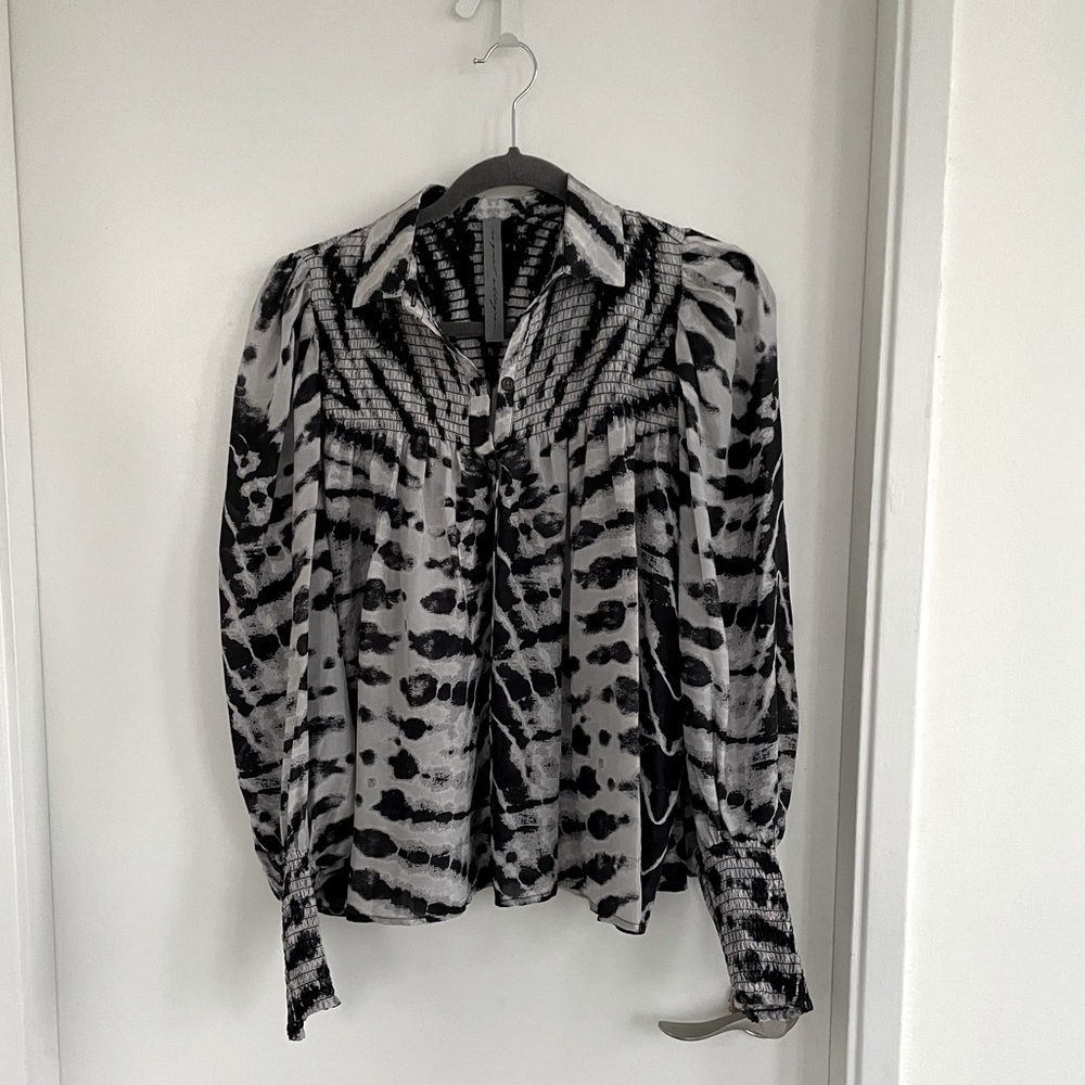 Raquel Allegra silk top